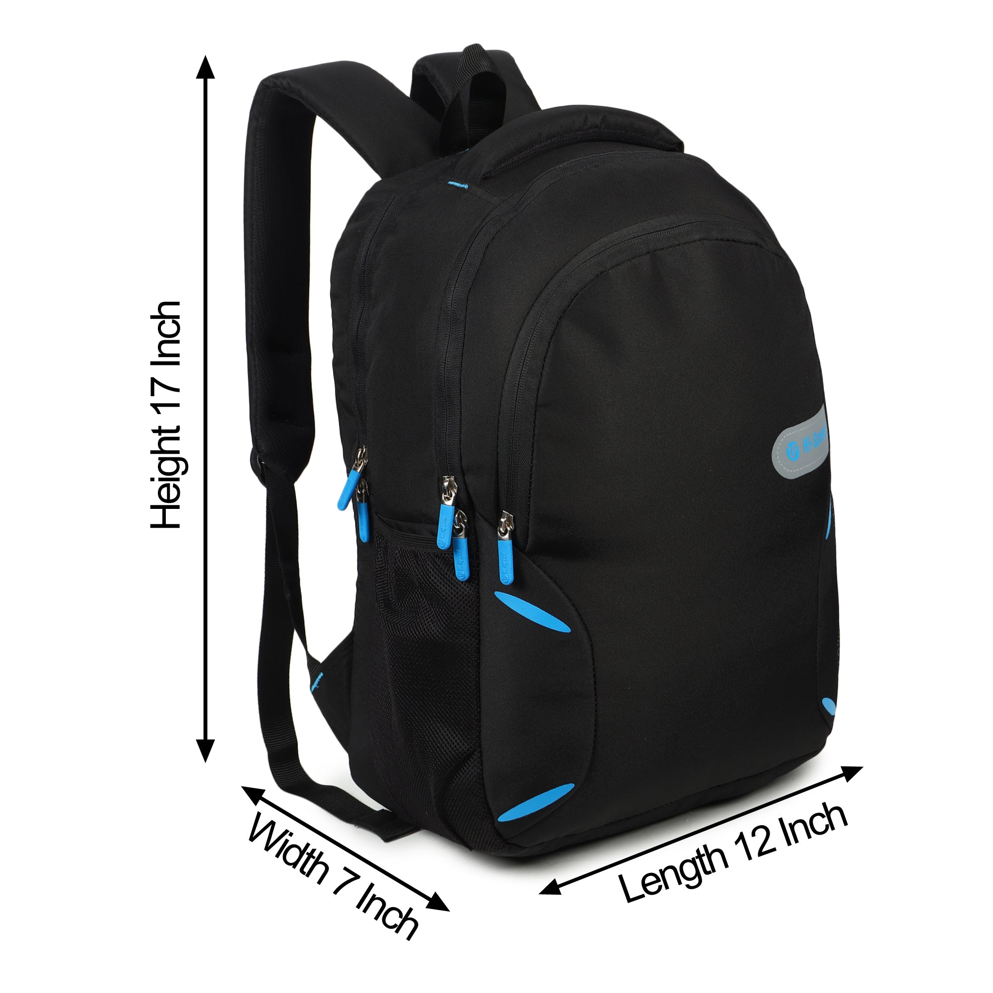 Medium 31 L Backpack Casual bags for men and women padded shoulder strap and durable handle  (Black)