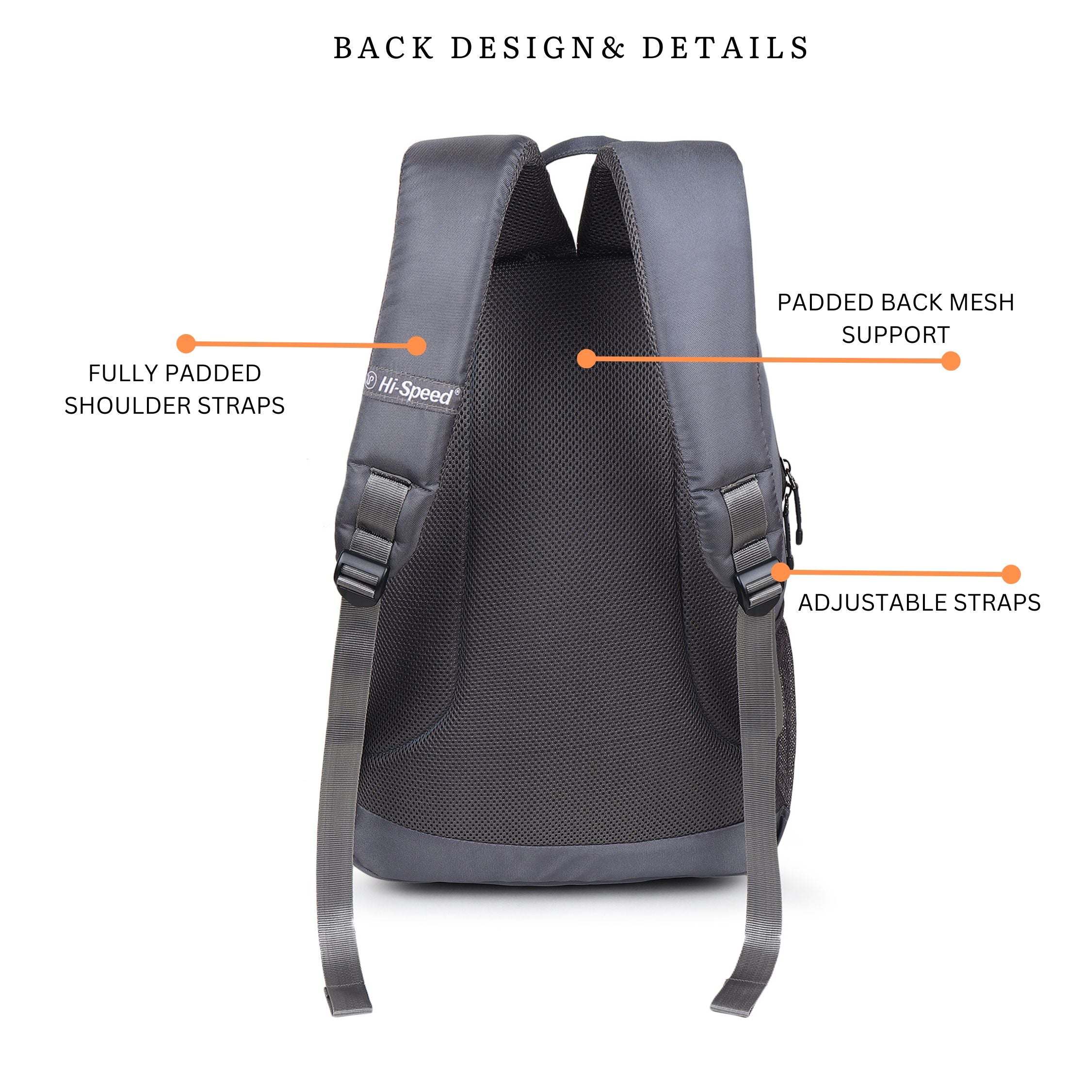 32L Waterproof Laptop Backpack | Durable Polyester, Multi-Purpose for School, Office & Travel