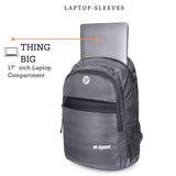 32L Waterproof Laptop Backpack | Durable Polyester, Multi-Purpose for School, Office & Travel