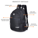 Hi Speed bags Laptop backpack 31 litres Casual Bag with Padded Laptop Sleeve for Men & Women | Polyester, Waterproof Backpack for Boys & Girls-230