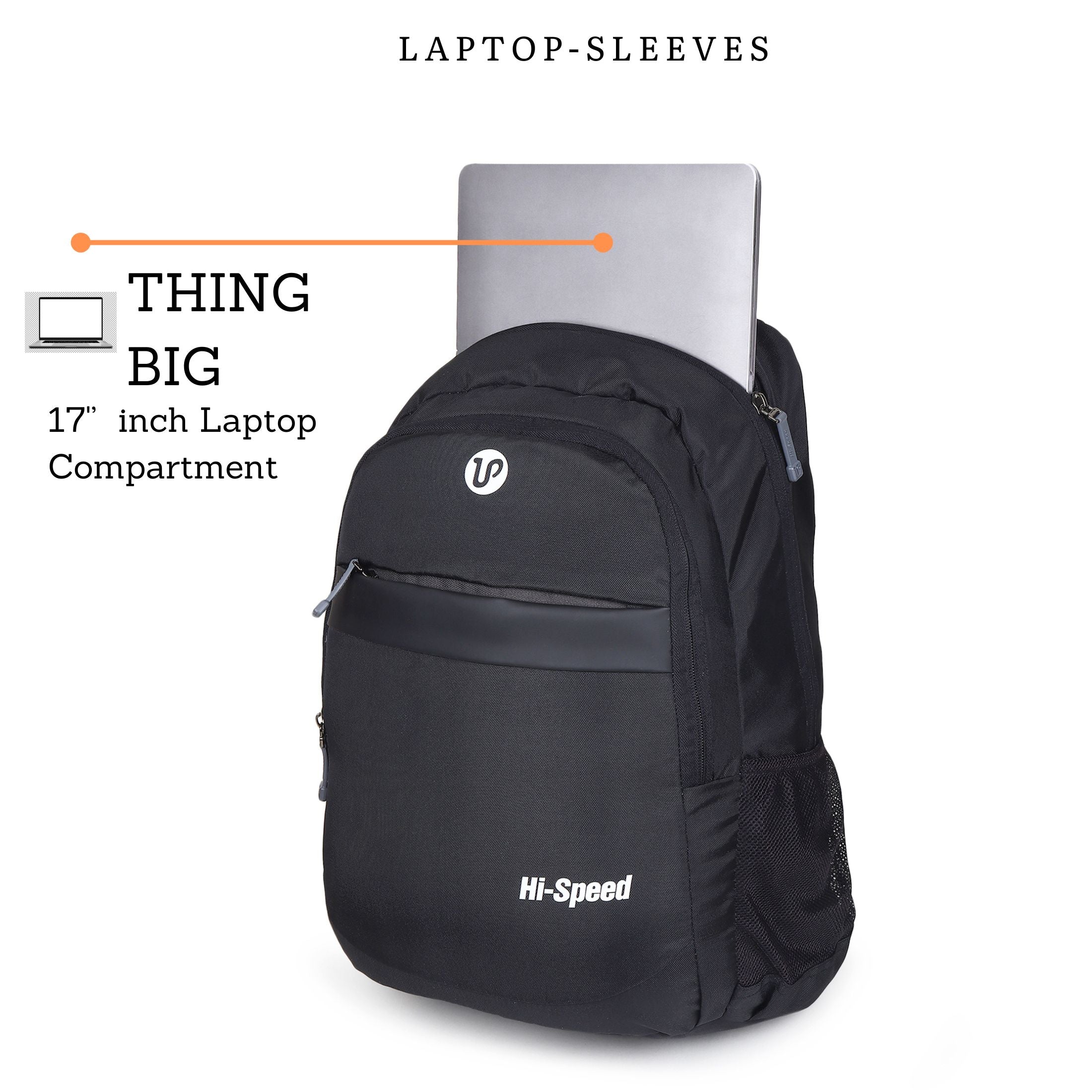 32L Waterproof Laptop Backpack | Durable Polyester, Multi-Purpose for School, Office & Travel
