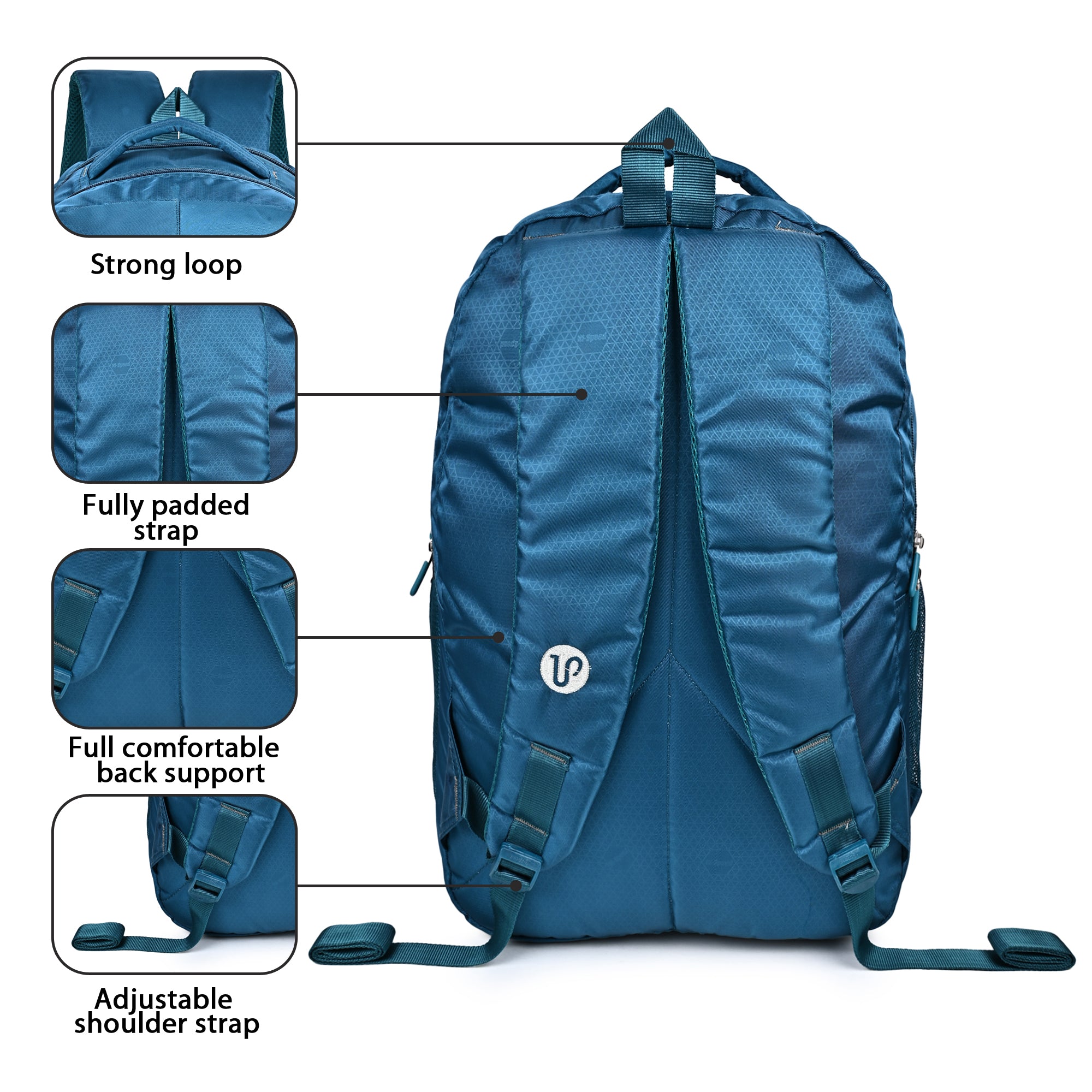 Large 31 L Laptop Backpack Premium Black Backpack | Laptop & Travel Bag  174