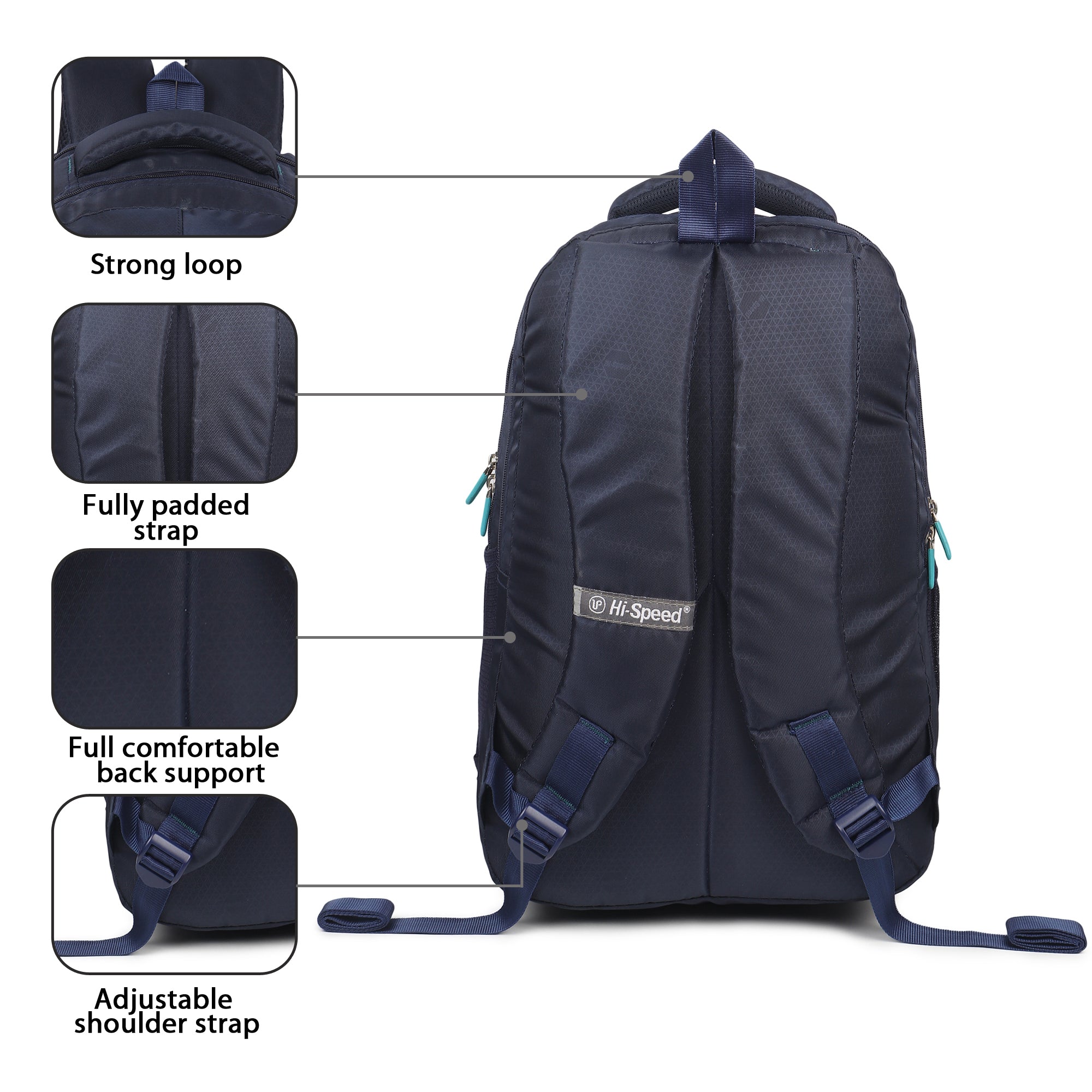 Large 31 L Laptop Backpack Premium Black Backpack | Laptop & Travel Bag  176