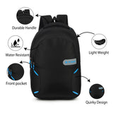 Medium 31 L Backpack Casual bags for men and women padded shoulder strap and durable handle  (Black)