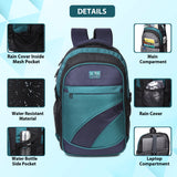 35L Waterproof Laptop Backpack for Men & Women | Casual, Office, School, College Travel Bag with Padded Compartment – Polyester, Durable & Lightweight