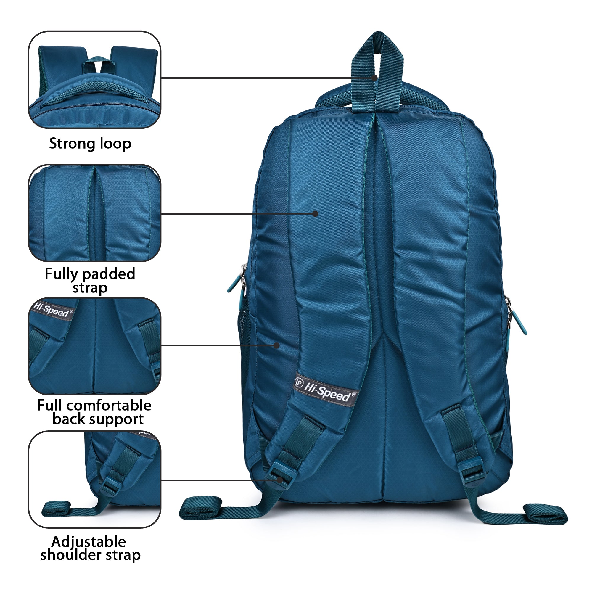 Large 31 L Laptop Backpack Premium Black Backpack | Laptop & Travel Bag  176