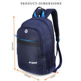 Hi Speed bags Laptop backpack 31 litres Casual Bag with Padded Laptop Sleeve for Men & Women | Polyester, Waterproof Backpack for Boys & Girls-230