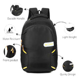 Medium 31 L Backpack Casual bags for men and women padded shoulder strap and durable handle  (Black)