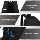 Medium 31 L Backpack Casual bags for men and women padded shoulder strap and durable handle  (Black)