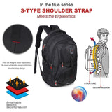Hi Speed bags Laptop backpack 31 litres Casual Bag with Padded Laptop Sleeve for Men & Women | Polyester, Waterproof Backpack for Boys & Girls-95
