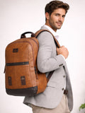 Unisex Colourblocked Backpack