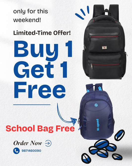31L Durable Backpack – Buy 1 & Get 1 Free School Bag