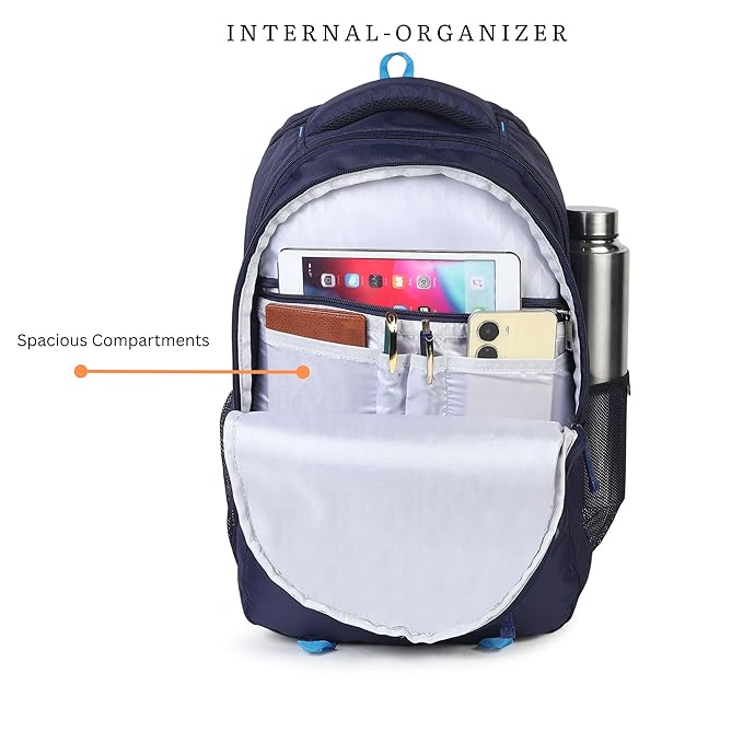 Durable 32L Waterproof Laptop Backpack by Hi-Speed Bags | Polyester, Multi-Purpose for School, College, Office & Travel
