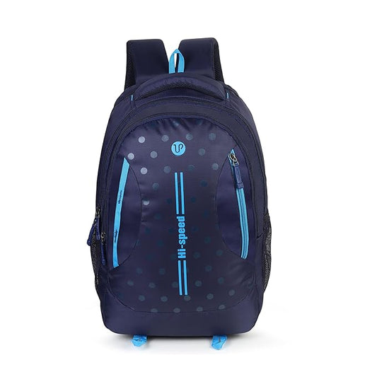 Durable 32L Waterproof Laptop Backpack by Hi-Speed Bags | Polyester, Multi-Purpose for School, College, Office & Travel
