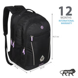 Large 31 L Laptop Backpack Premium Black Backpack | Laptop & Travel Bag  174