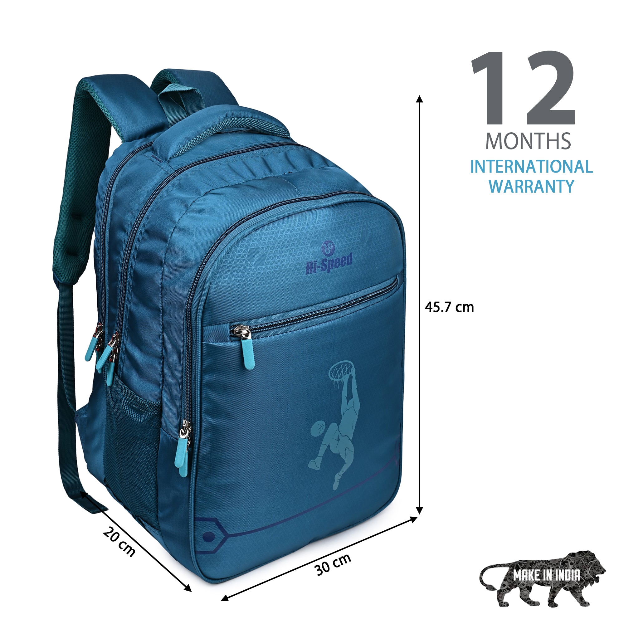 Large 31 L Laptop Backpack Premium Black Backpack | Laptop & Travel Bag  176