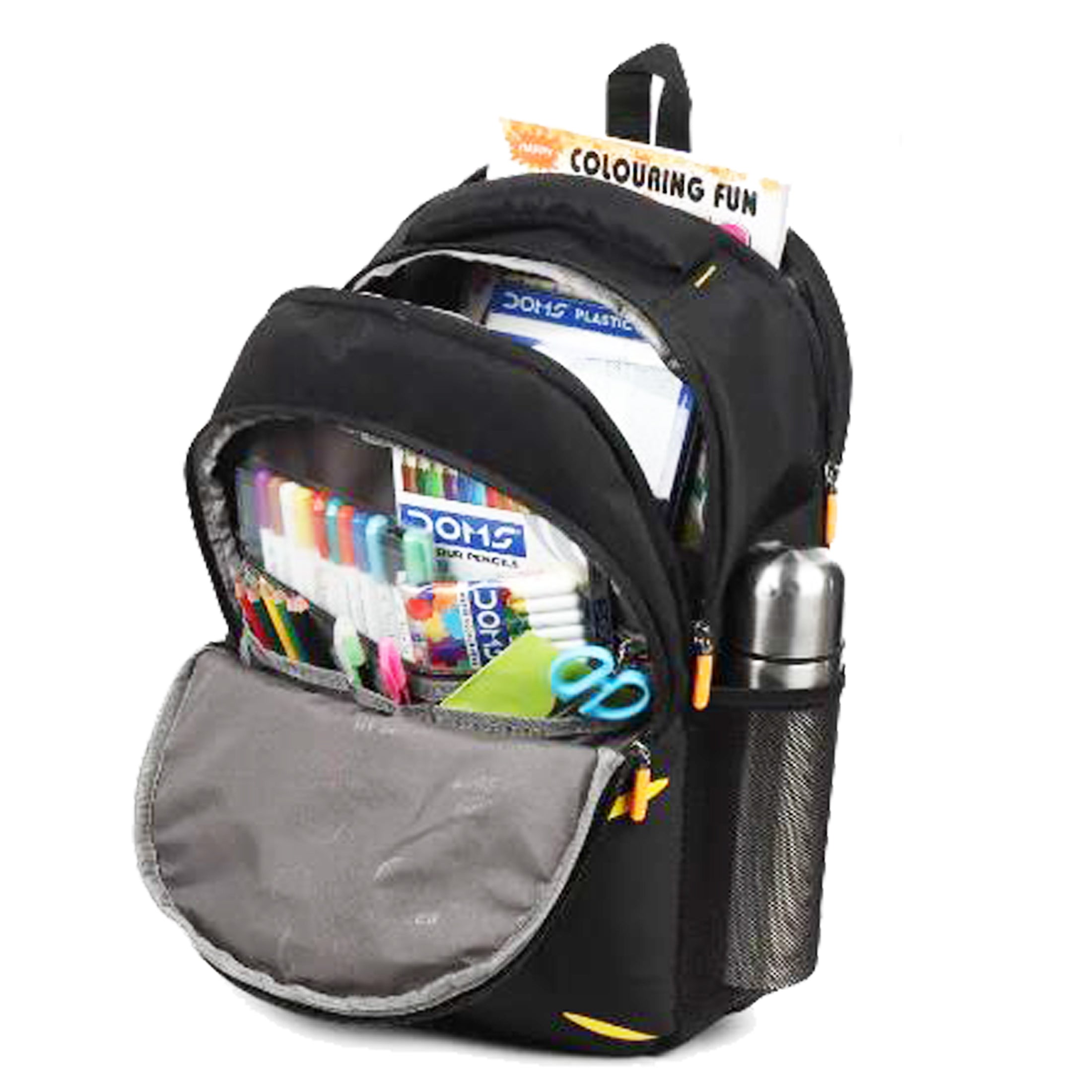 Medium 31 L Backpack Casual bags for men and women padded shoulder strap and durable handle  (Black)