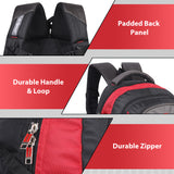 Hi Speed bags Laptop backpack 31 litres Casual Bag with Padded Laptop Sleeve for Men & Women | Polyester, Waterproof Backpack for Boys & Girls-95