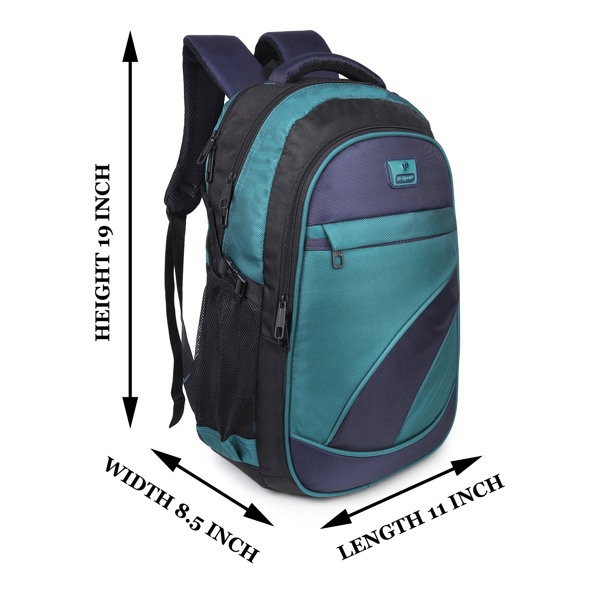 35L Waterproof Laptop Backpack for Men & Women | Casual, Office, School, College Travel Bag with Padded Compartment – Polyester, Durable & Lightweight