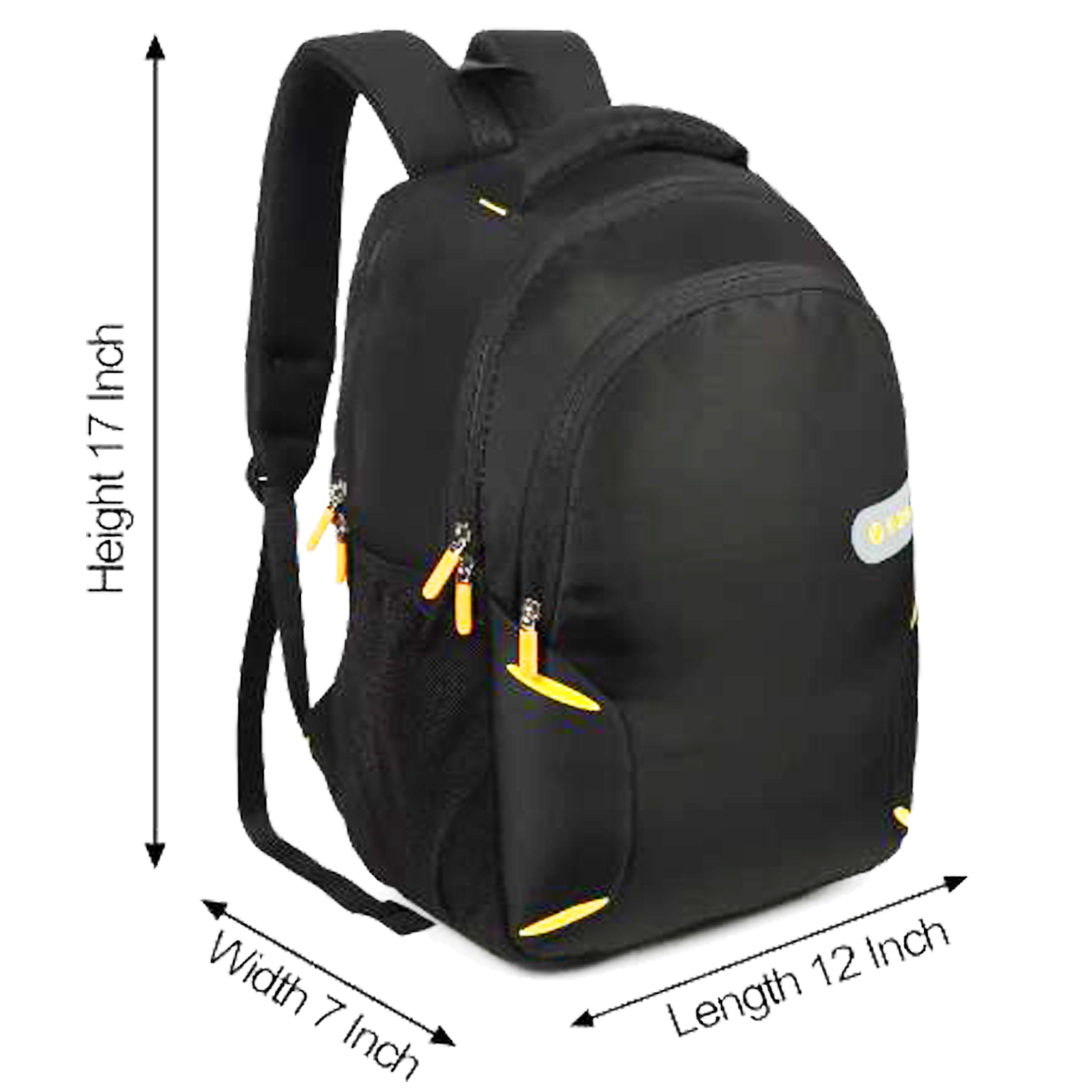 Medium 31 L Backpack Casual bags for men and women padded shoulder strap and durable handle  (Black)