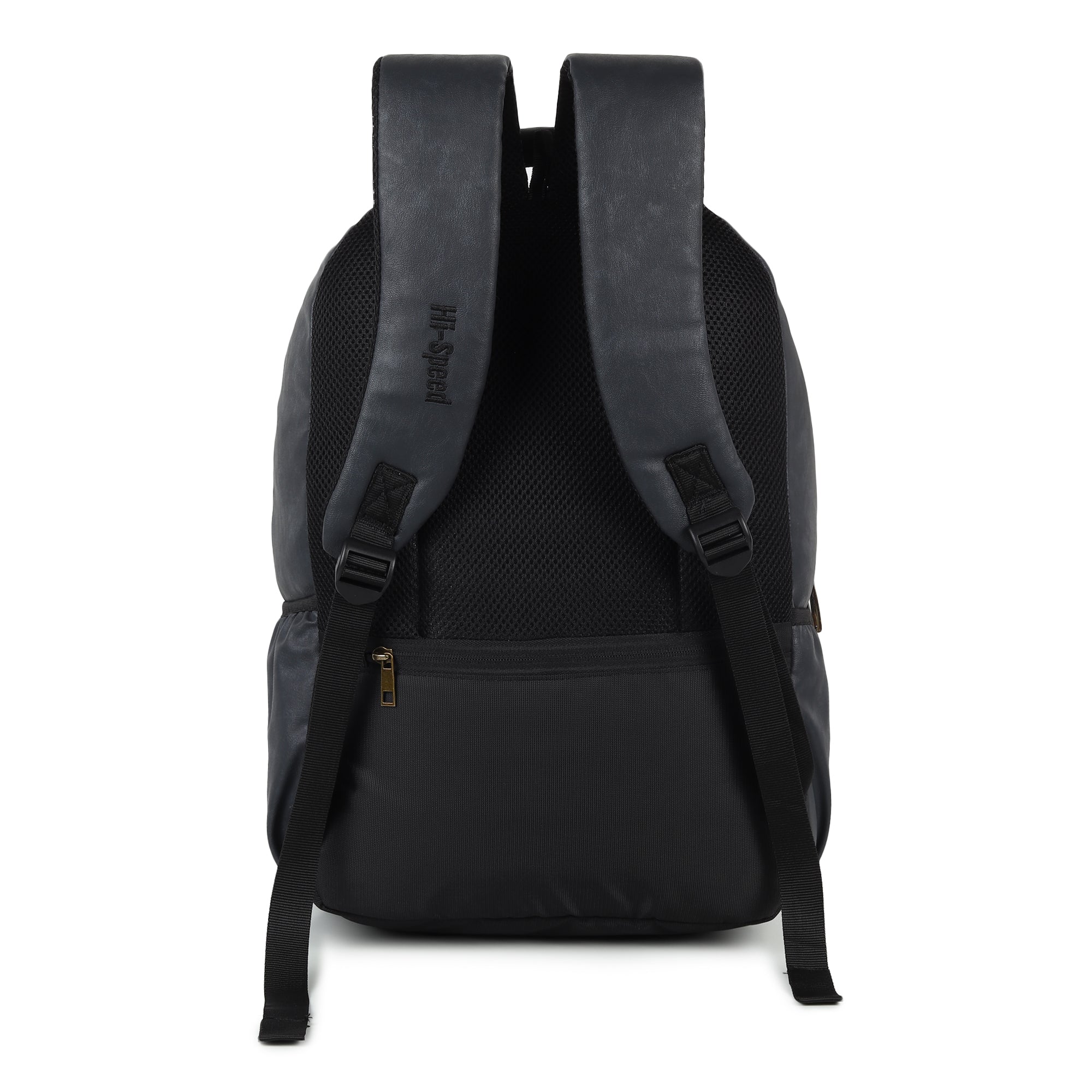 Unisex Colourblocked Backpack-282-Grey