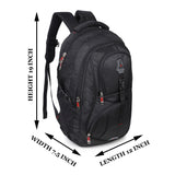 Hi Speed bags Laptop backpack 31 litres Casual Bag with Padded Laptop Sleeve for Men & Women | Polyester, Waterproof Backpack for Boys & Girls-95