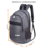 Hi Speed bags Laptop backpack 31 litres Casual Bag with Padded Laptop Sleeve for Men & Women | Polyester, Waterproof Backpack for Boys & Girls-230