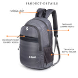 Hi Speed bags Laptop backpack 31 litres Casual Bag with Padded Laptop Sleeve for Men & Women | Polyester, Waterproof Backpack for Boys & Girls-230