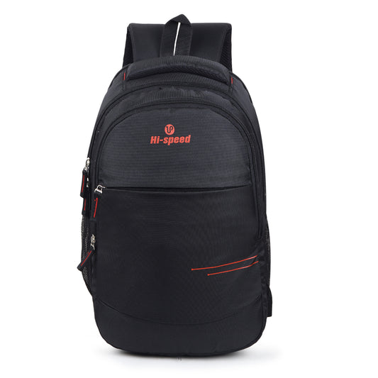 HI SPEED bags Laptop backpack 31 litres Casual Bag with Padded Laptop Sleeve for Men & Women Upto 15.6" Notebook, Leptop| Polyester, Waterproof Backpack for Boys & Girls-219