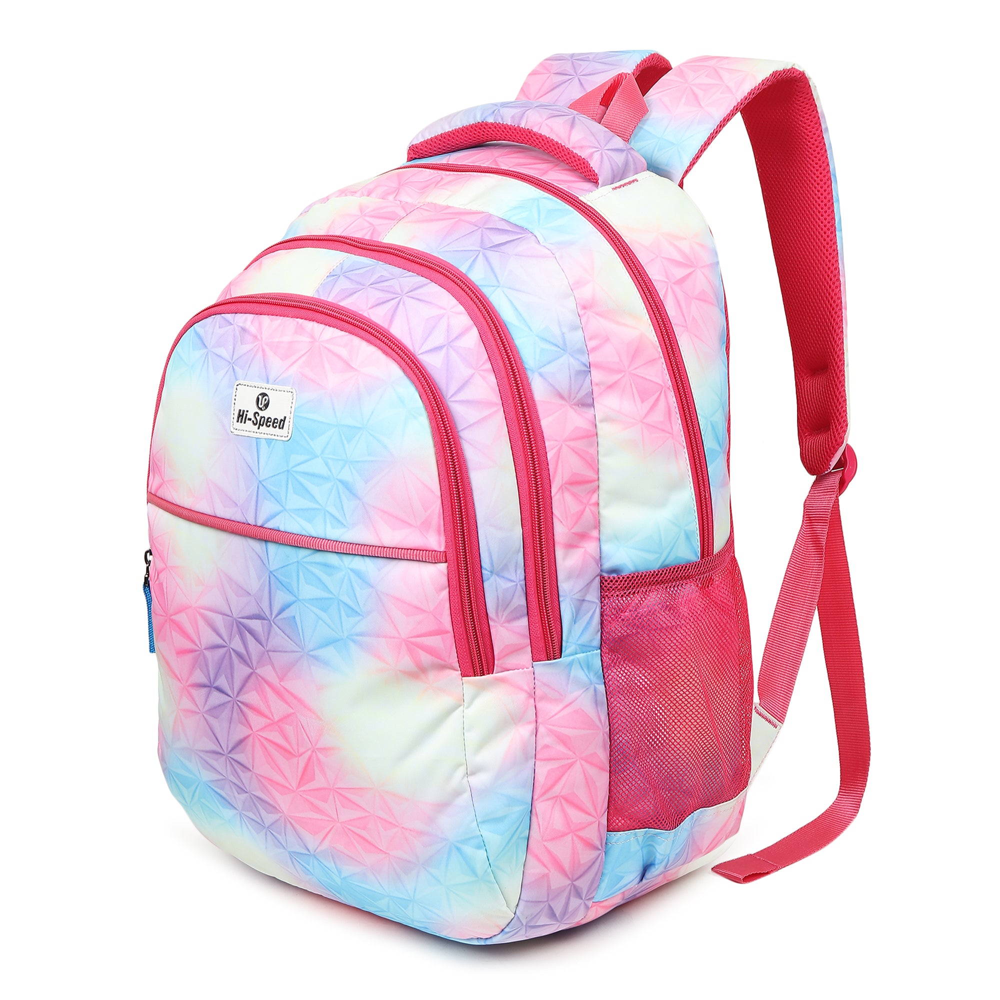 Large 32 L Backpack Lime Floral Printed School for women & girls  225