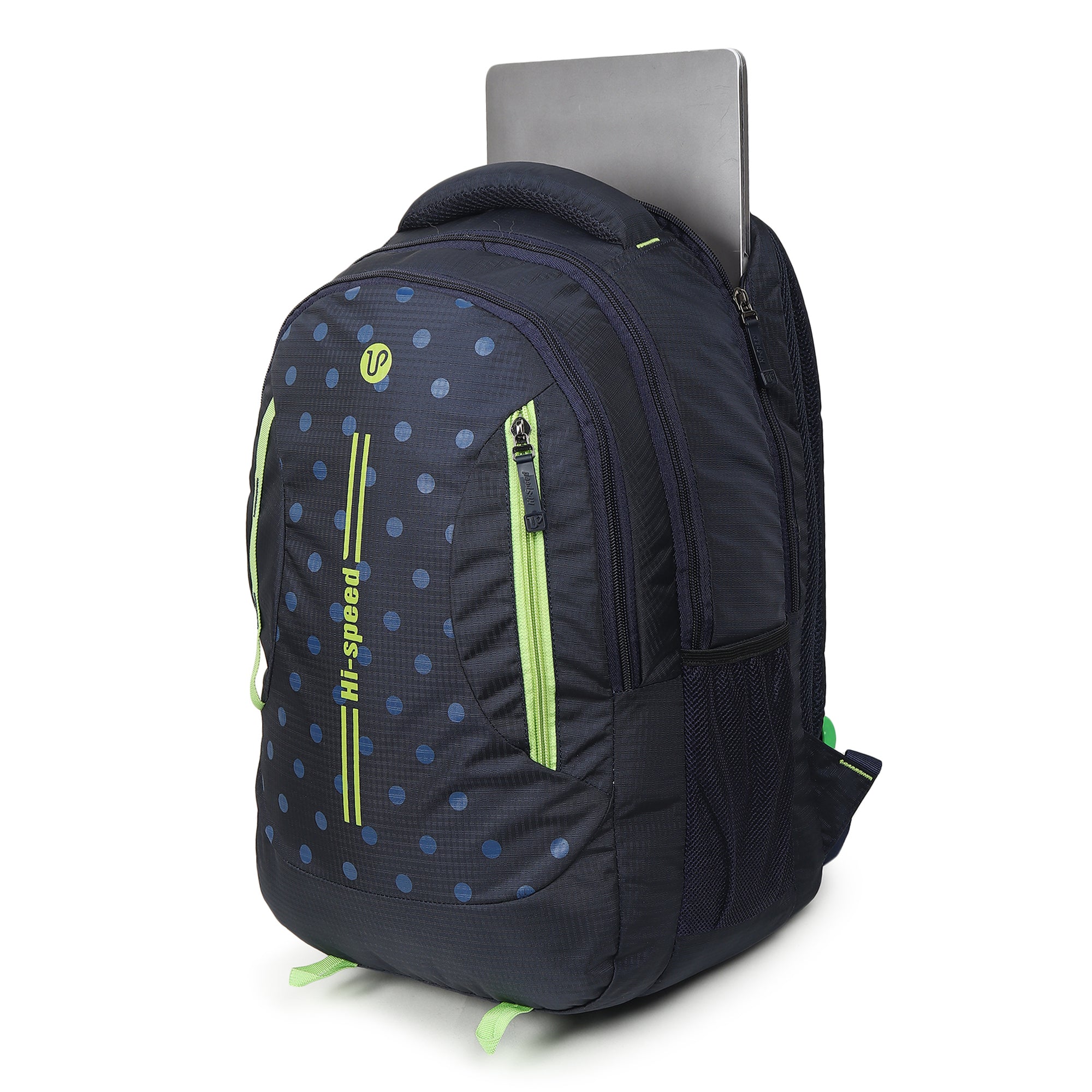 Durable 32L Waterproof Laptop Backpack by Hi-Speed Bags | Polyester, Multi-Purpose for School, College, Office & Travel