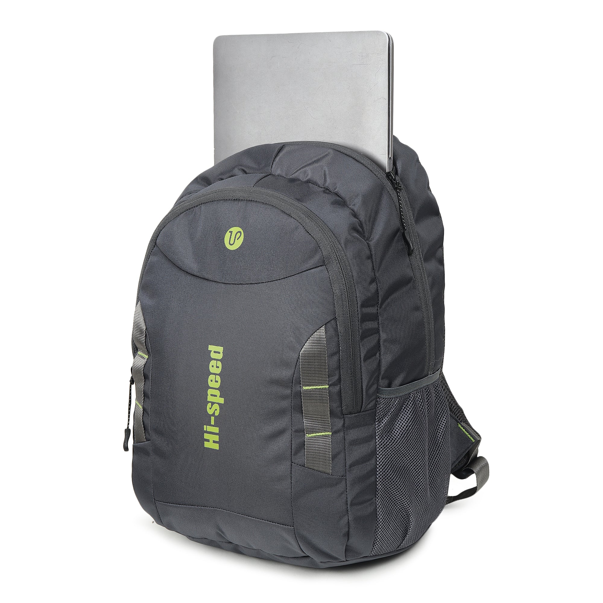 Hi Speed bags Laptop backpack 31 litres Casual Bag with Padded Laptop Sleeve for Men & Women | Polyester, Waterproof Backpack for Boys & Girls-216