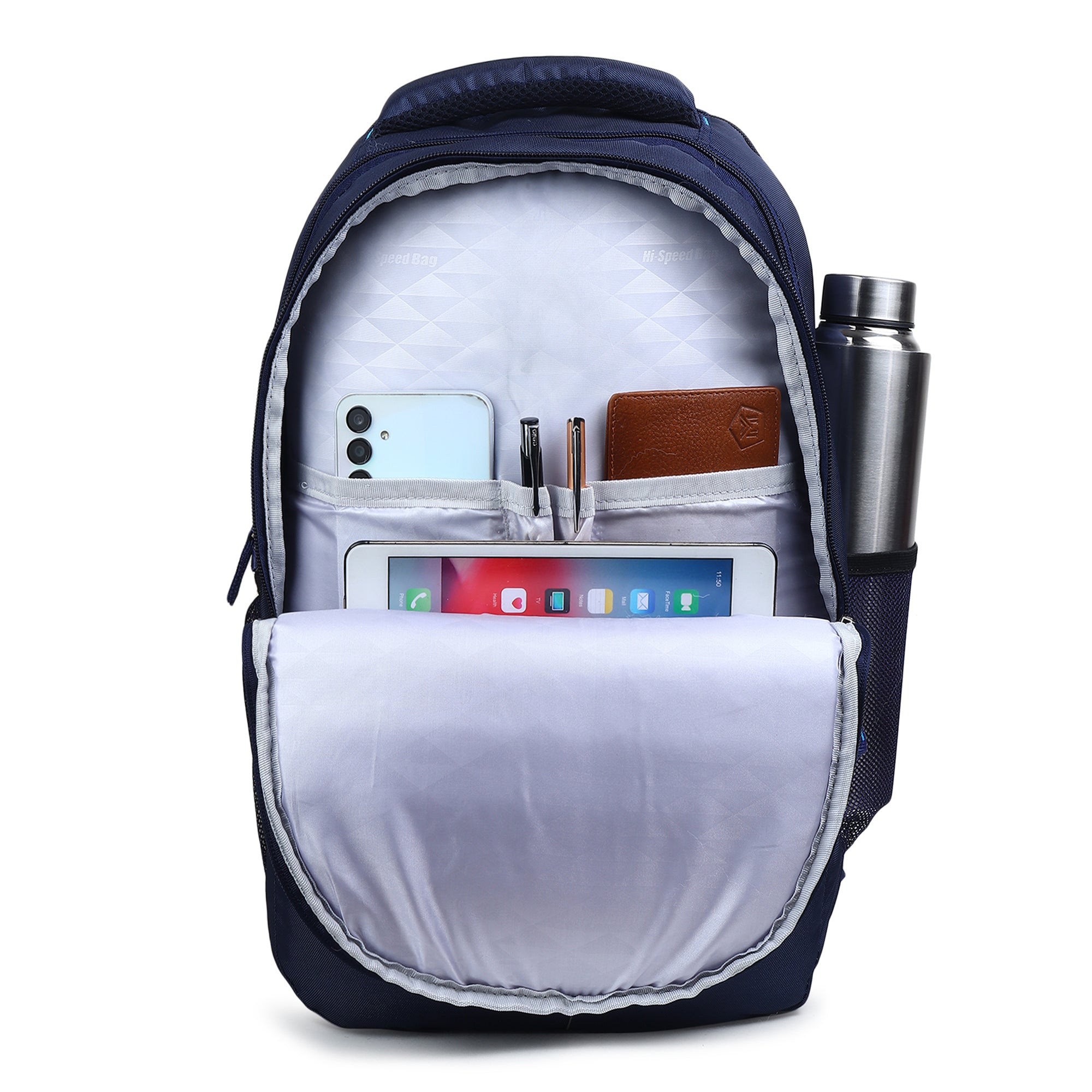 HI SPEED bags Laptop backpack 31 litres Casual Bag with Padded Laptop Sleeve for Men & Women Upto 15.6" Notebook, Leptop| Polyester, Waterproof Backpack for Boys & Girls-219