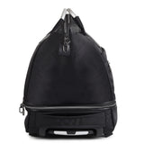 Hi Speed Black Trolley Duffle Travel Bag with Wheels