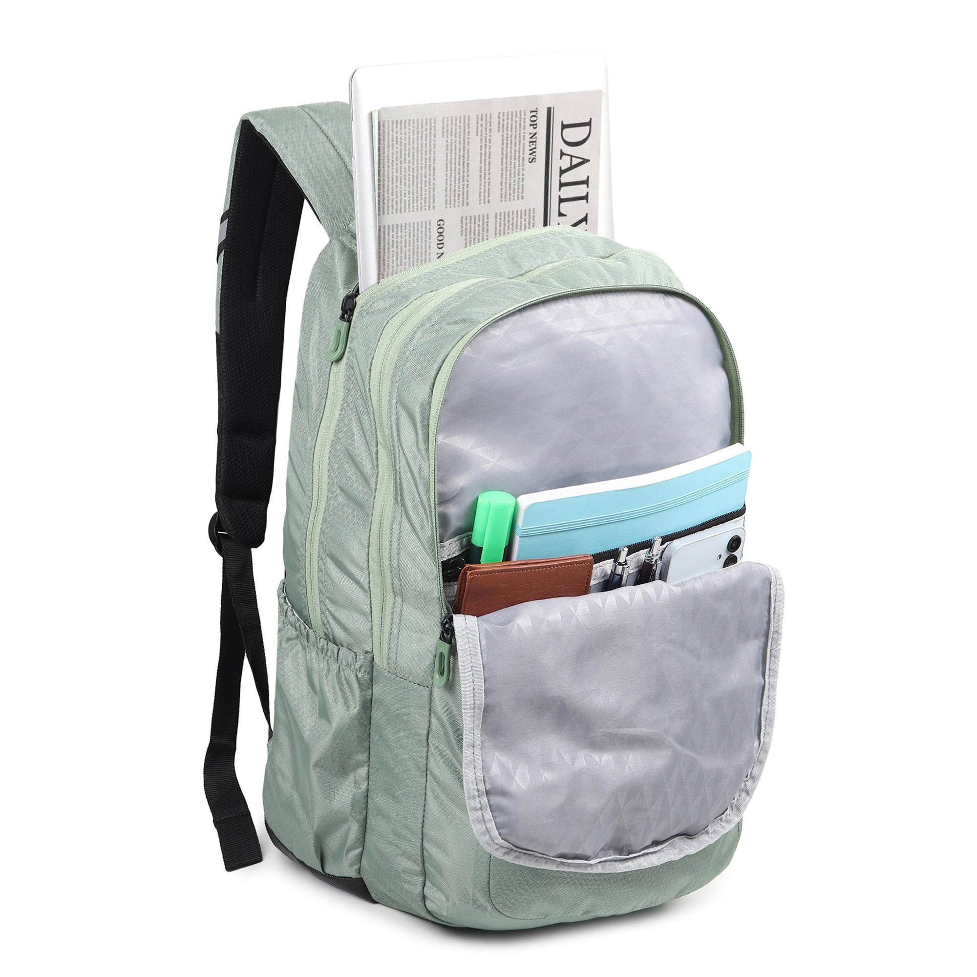 Large 31 L Laptop Backpack Premium Black Backpack | Laptop & Travel Bag  (Green)