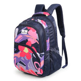 Large 32 L Backpack Lime Floral Printed School for women & girls  