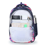 Large 32 L Backpack Lime Floral Printed School for women & girls  