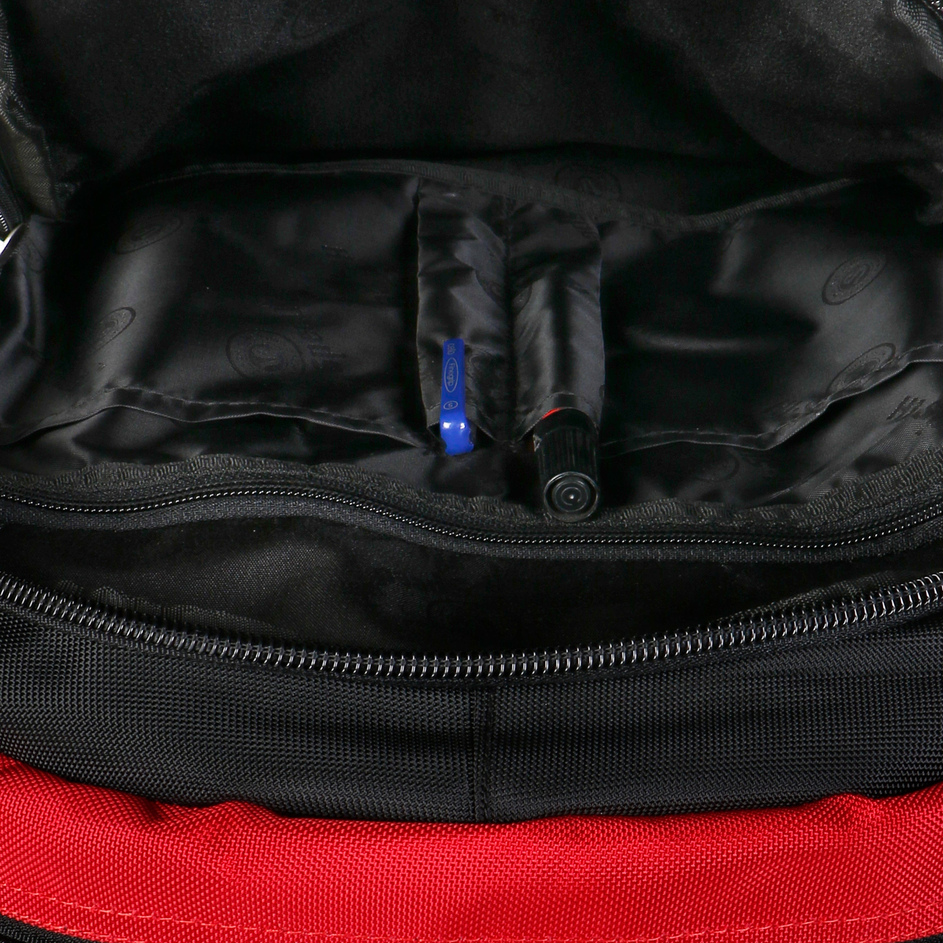 Backpack for men, waterproof laptop bag, college backpack, office bag for women, travel backpack 35L, red black backpack, Hi-Speed backpack